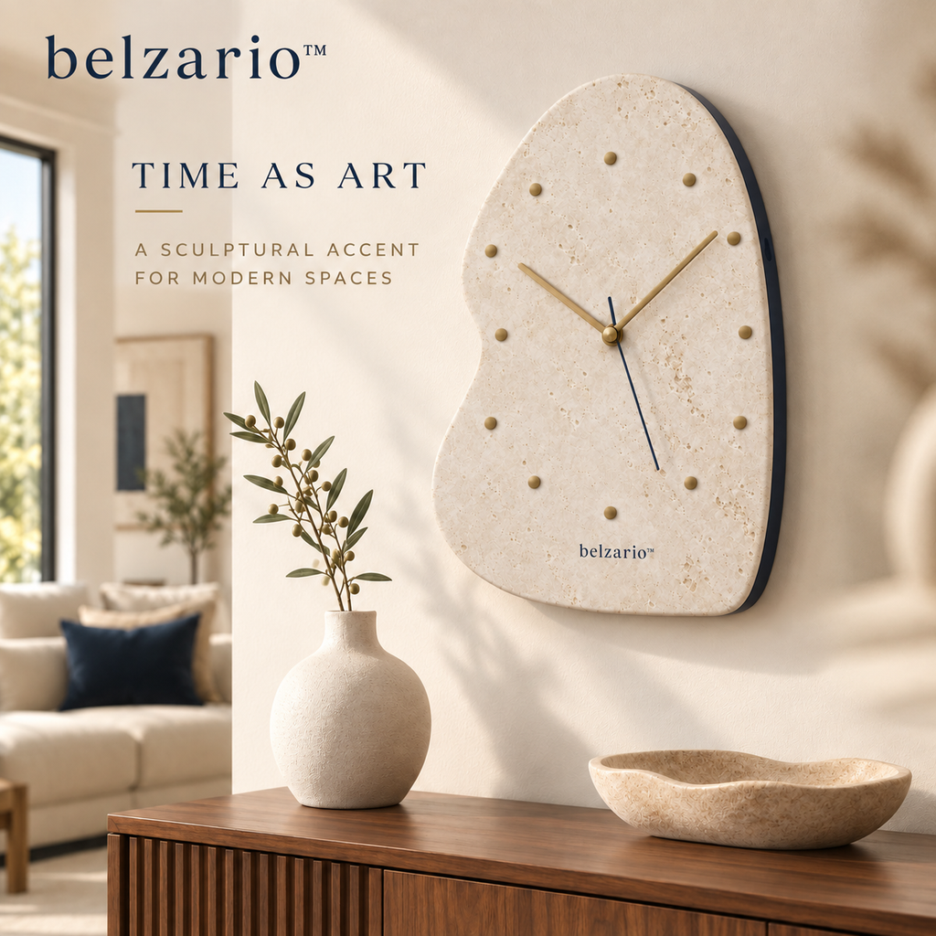 belzario™ Contemporary Decorative Wall Clock