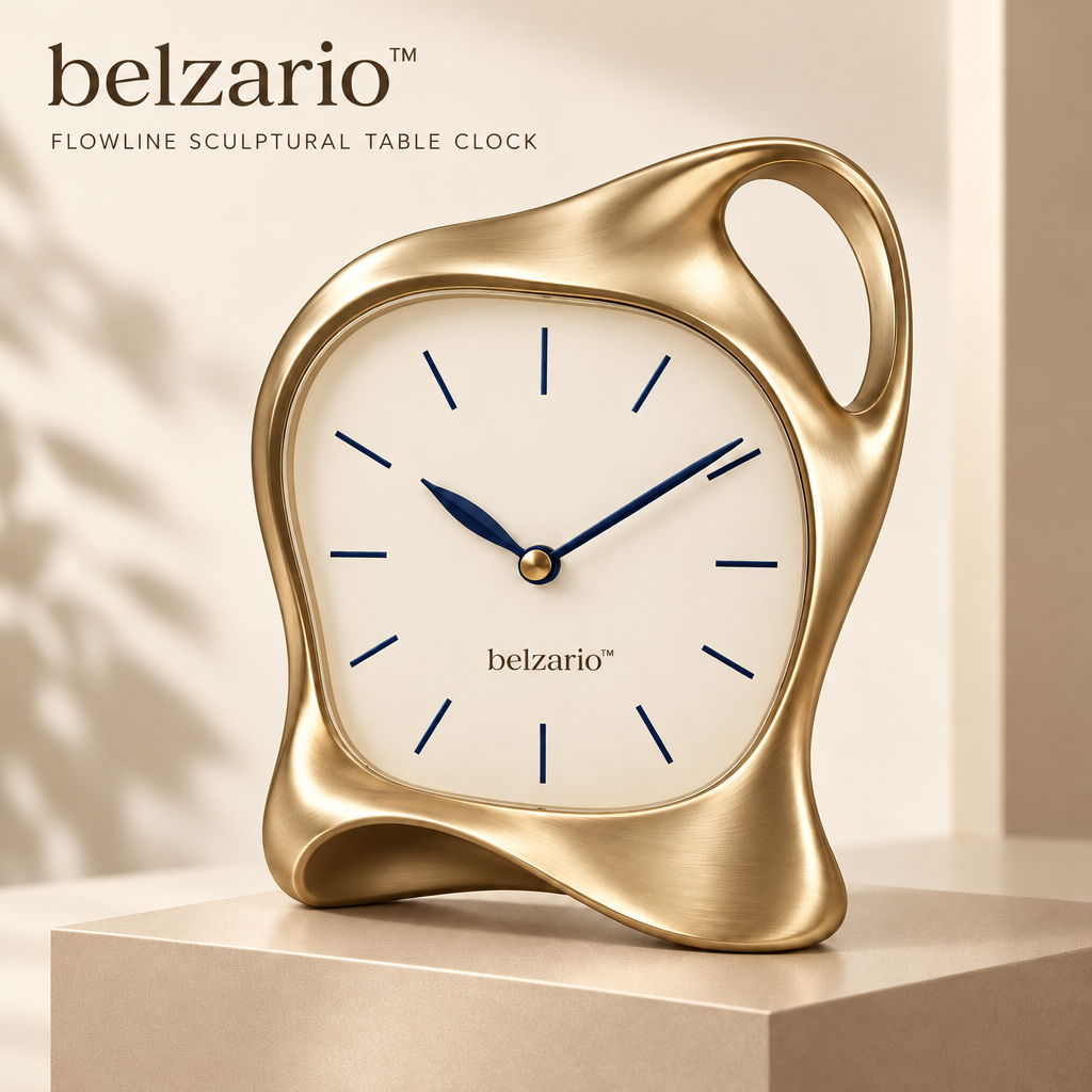 belzario™ Contemporary Sculptural Clock