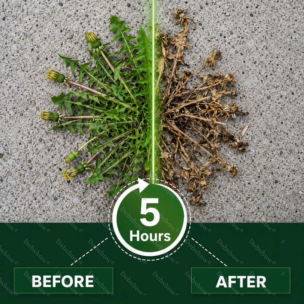 5-Hour Max Power🎉 Dual-Action Herbicide | Fast-Acting Granules for Stubborn Weeds & Brush