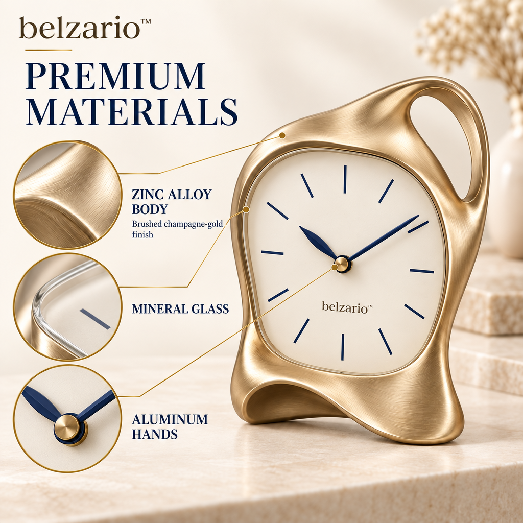 belzario™ Contemporary Sculptural Clock