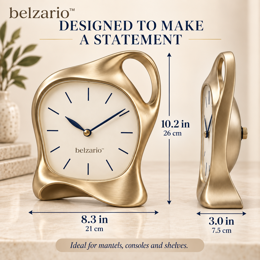 belzario™ Contemporary Sculptural Clock