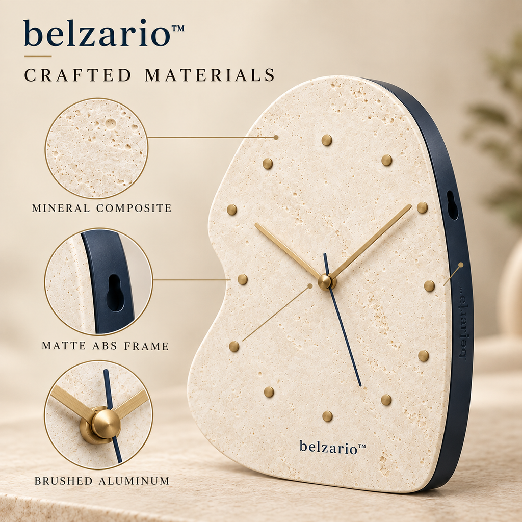 belzario™ Contemporary Decorative Wall Clock